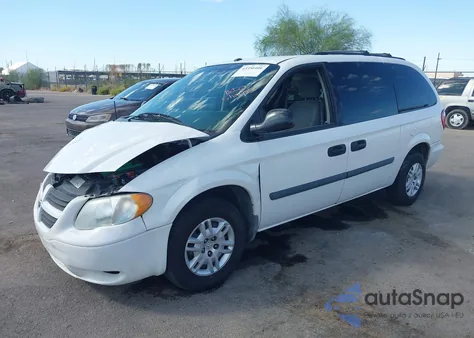 2006 Dodge Grand Caravan Se from USA, damaged, VIN 1D4GP24R86B708866